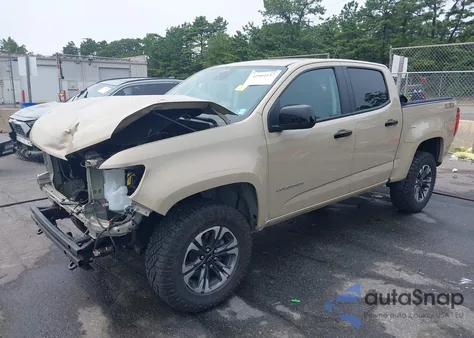 2022 Chevrolet Colorado 4Wd Short Box Z71 from USA, damaged, VIN 1GCGTDENXN1299600